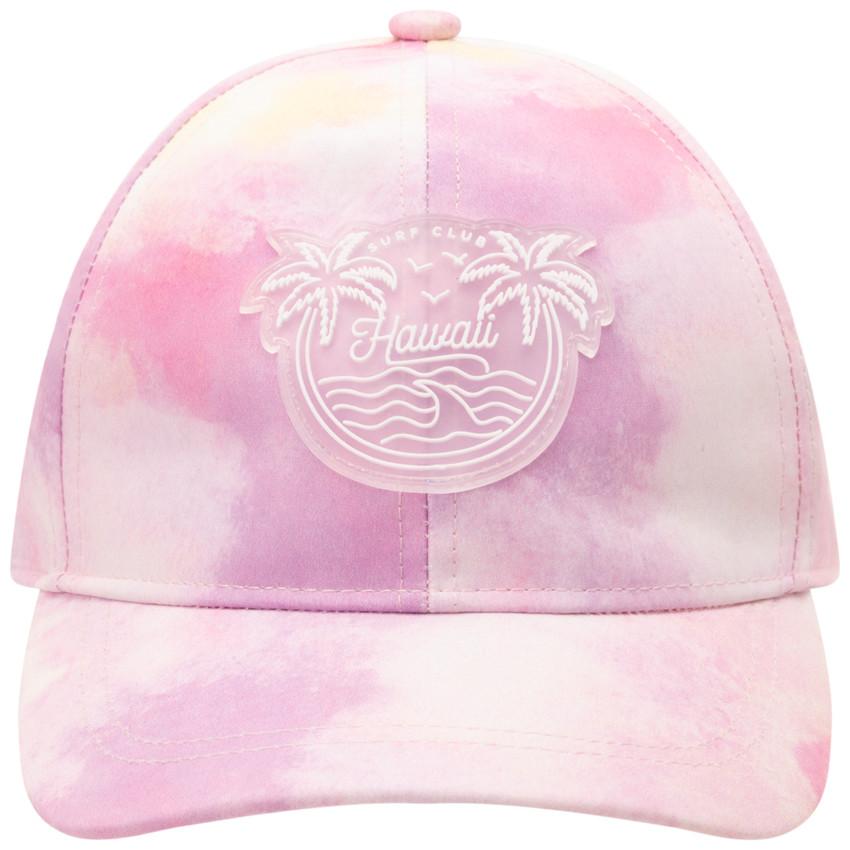 Casquette effet tie & dye avec badge Hawaii pour fille 