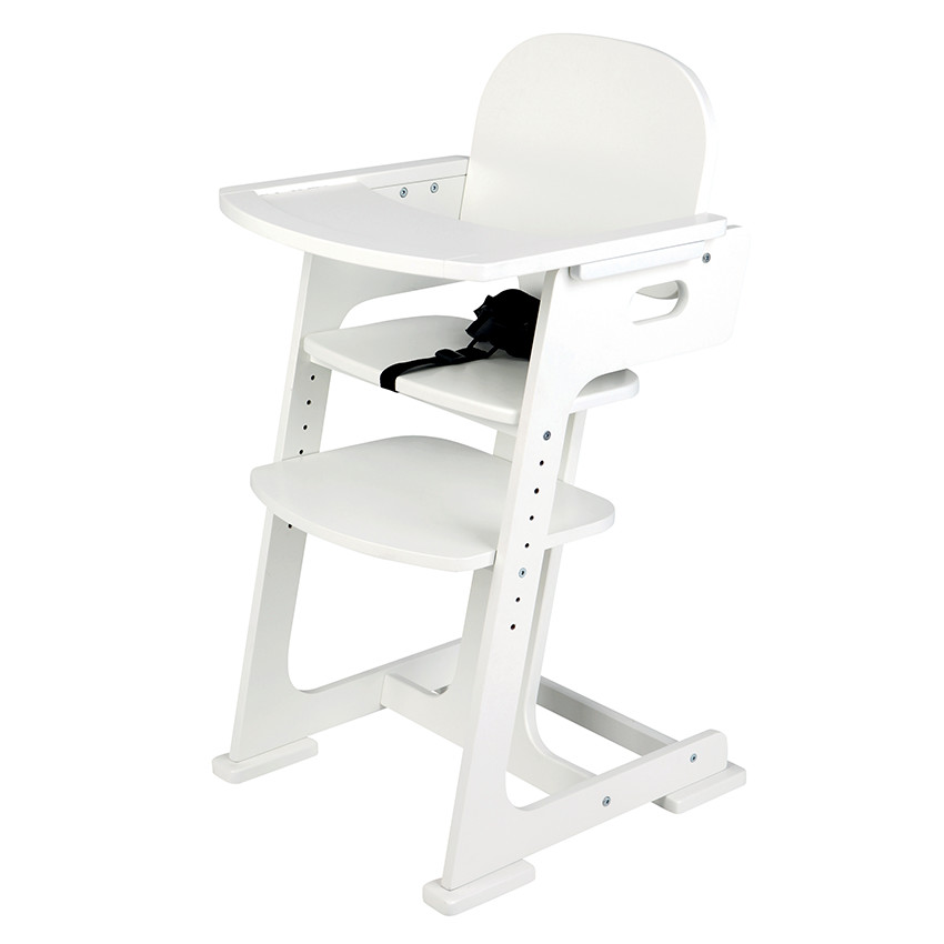 Chaise haute évolutive - Blanc 