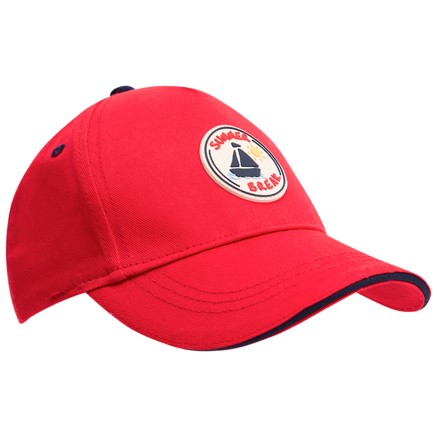 Casquette à badge gomme voilier pour bébé garçon 