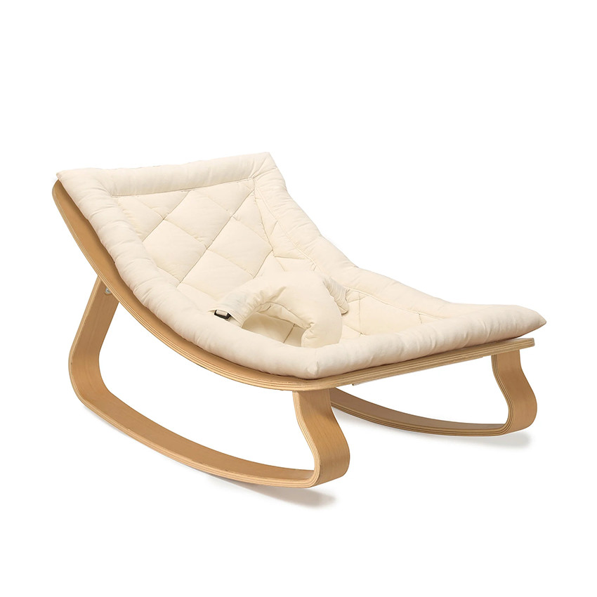 Transat Levo en bois de hêtre organic milk