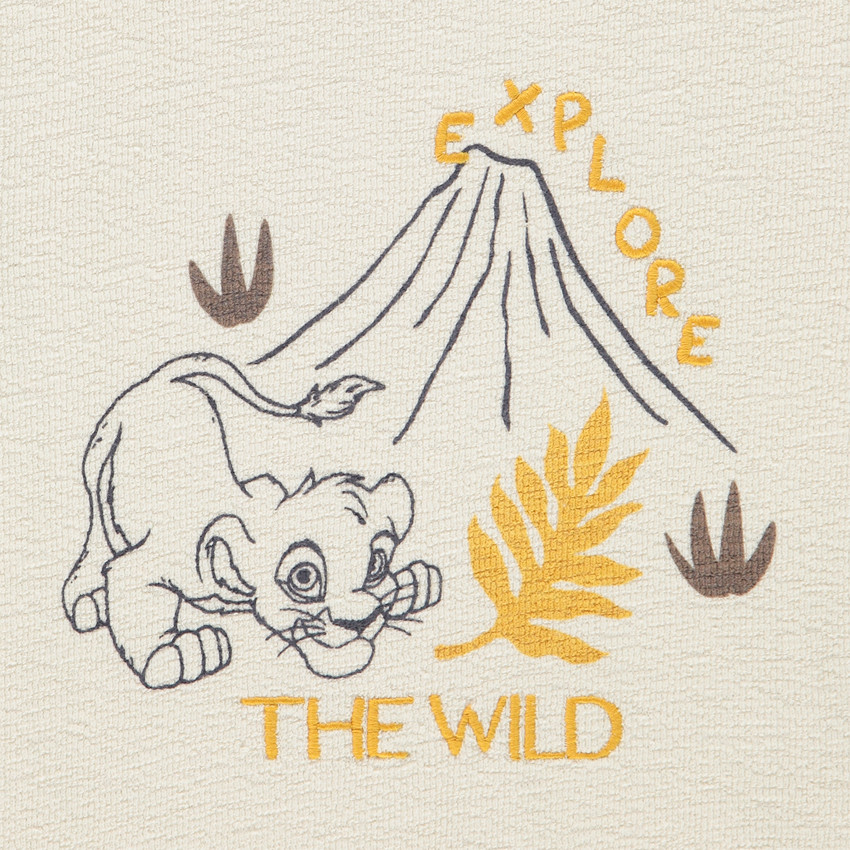 T-shirt manches longues texturé Simba Disney pour garçon 