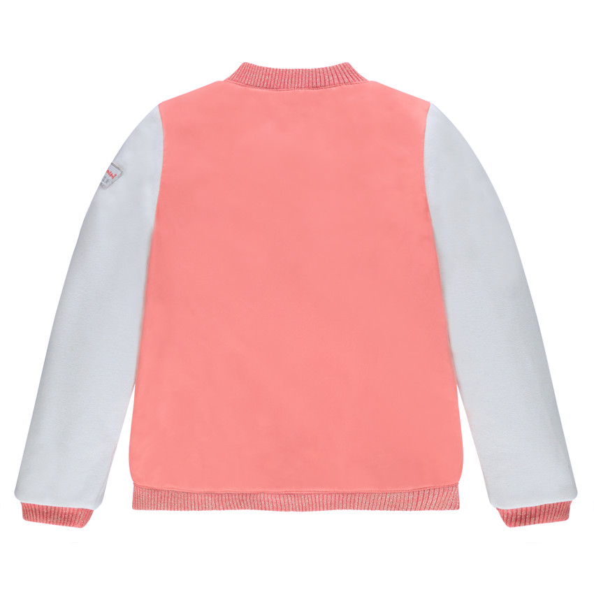 Junior - Bombers bi-matière avec badges et broderies 