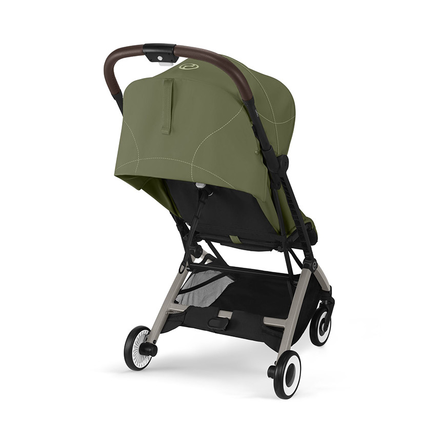 Poussette canne ultra-compacte Orfeo taupe/moss green 