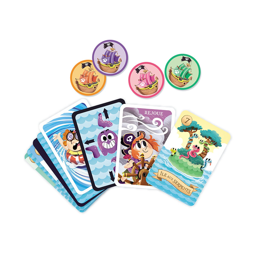 Jeu de cartes Speed Pirates 