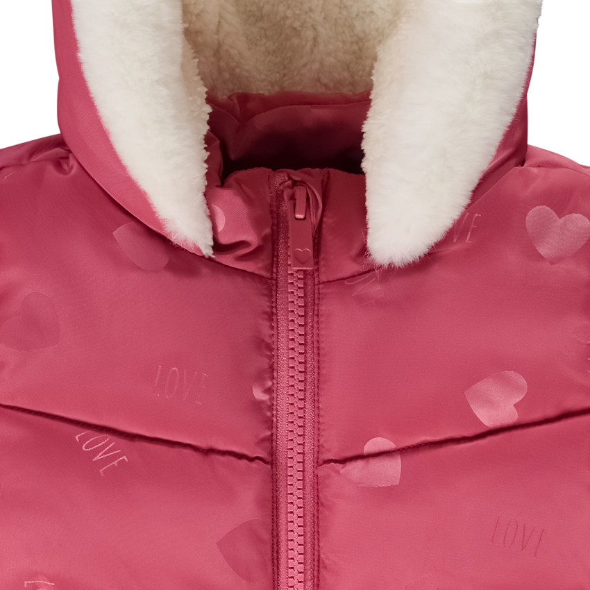 Doudoune grand froid à capuche pour bébé fille 
