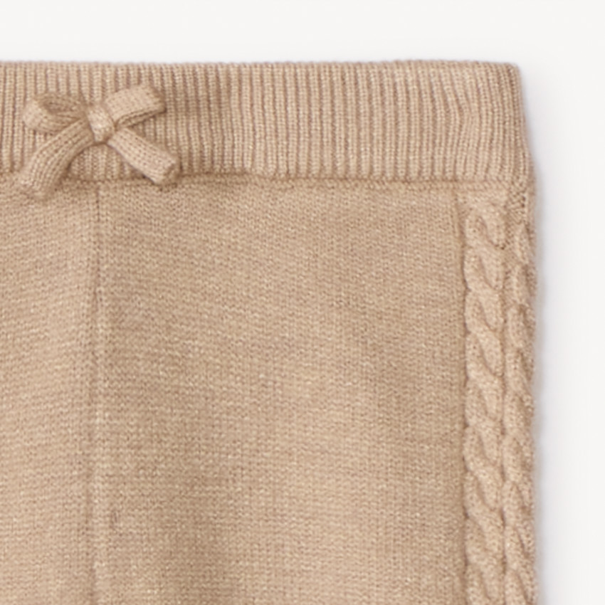 Ensemble 3 pièces en tricot pour bébé fille 