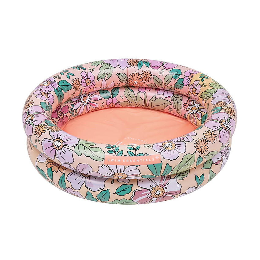 Petite piscine gonflable Ø 60 cm imprimé Pink Blossom 