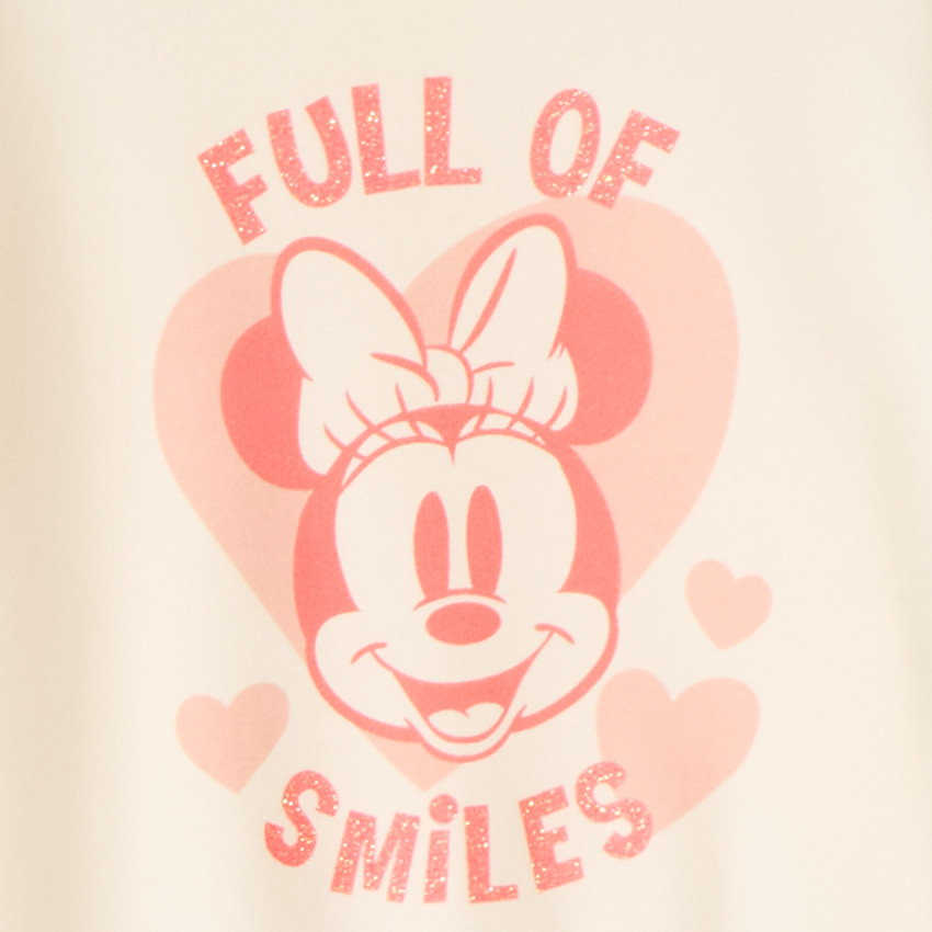 Ensemble sweat + caleçon print Minnie Disney pour bébé fille 