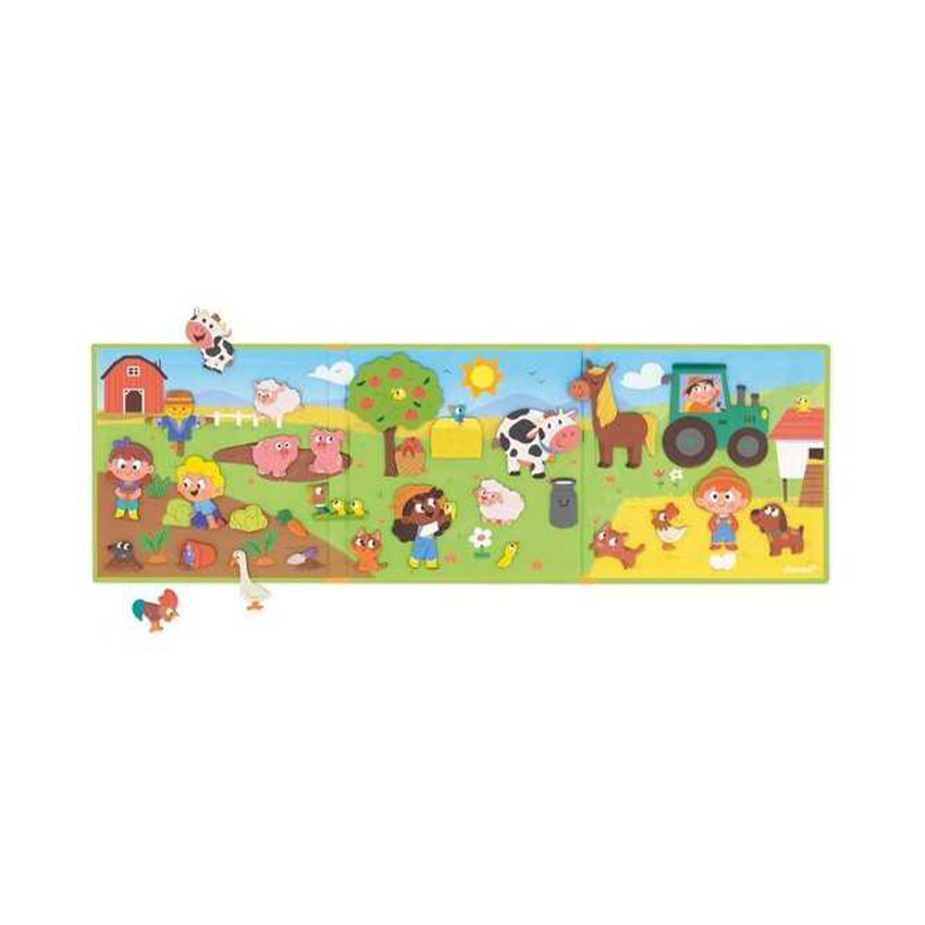 Jouet d'éveil la ferme Magneti'stories  