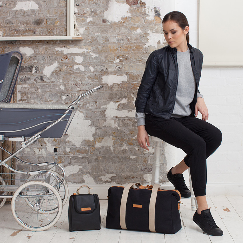Sac à langer Bailey - Noir 