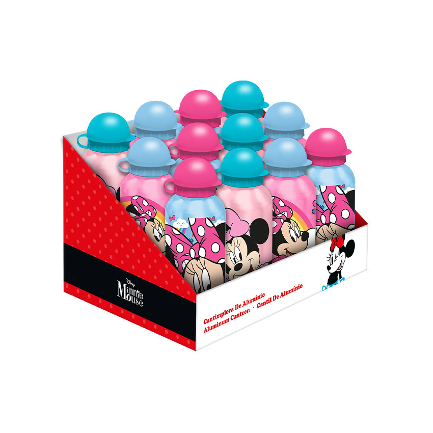 Gourde en aluminium Minnie Disney 500 ml (modèle aléatoire) 