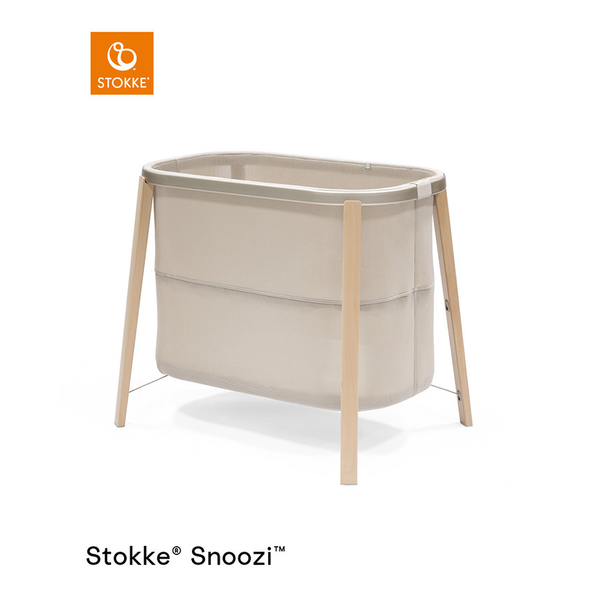 Berceau réglable Snoozi beige sable 