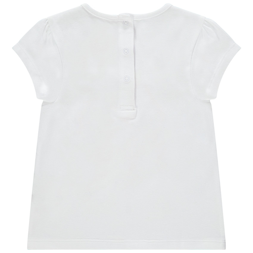 T-shirt manches courtes en coton à carreaux 