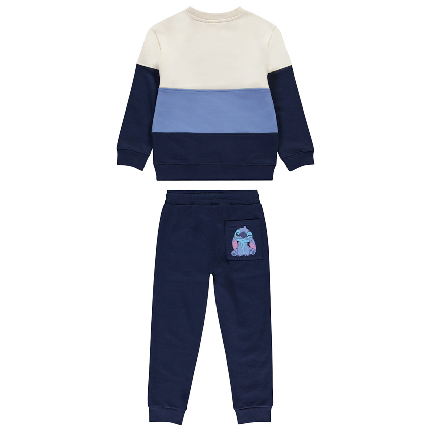 Ensemble jogging + sweat Stitch Disney pour garçon 