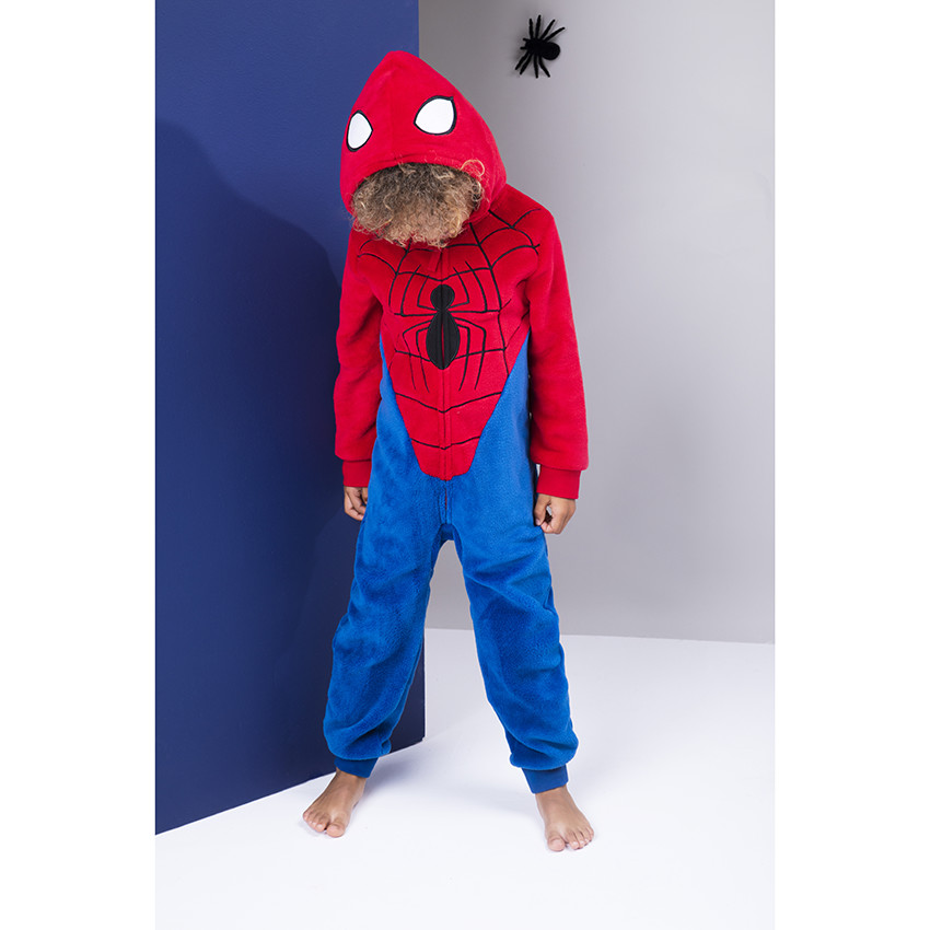 10€02 sur Vêtements Spiderman Enfants bleu S( 95-110cm) - Déguisement enfant  - Achat & prix