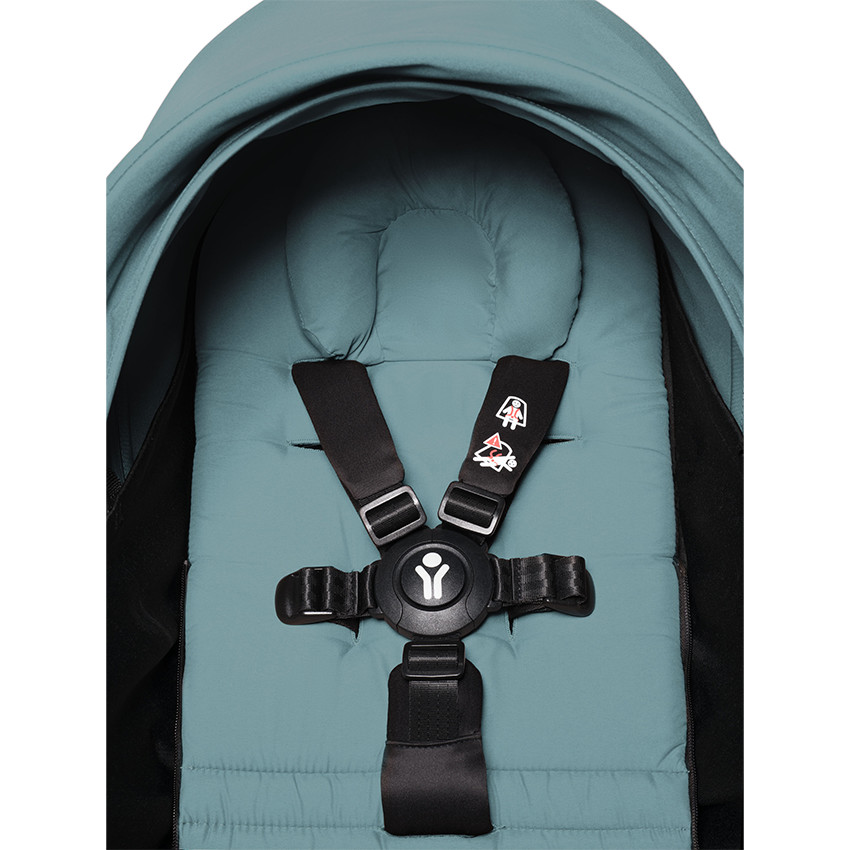 Assise pack couleur 0+ pour poussette YOYO aqua - Bleu (Babyzen) - Image 2