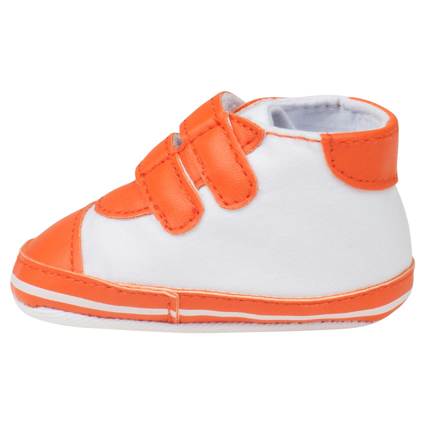  Bottillons souples en toile à scratchs et print 