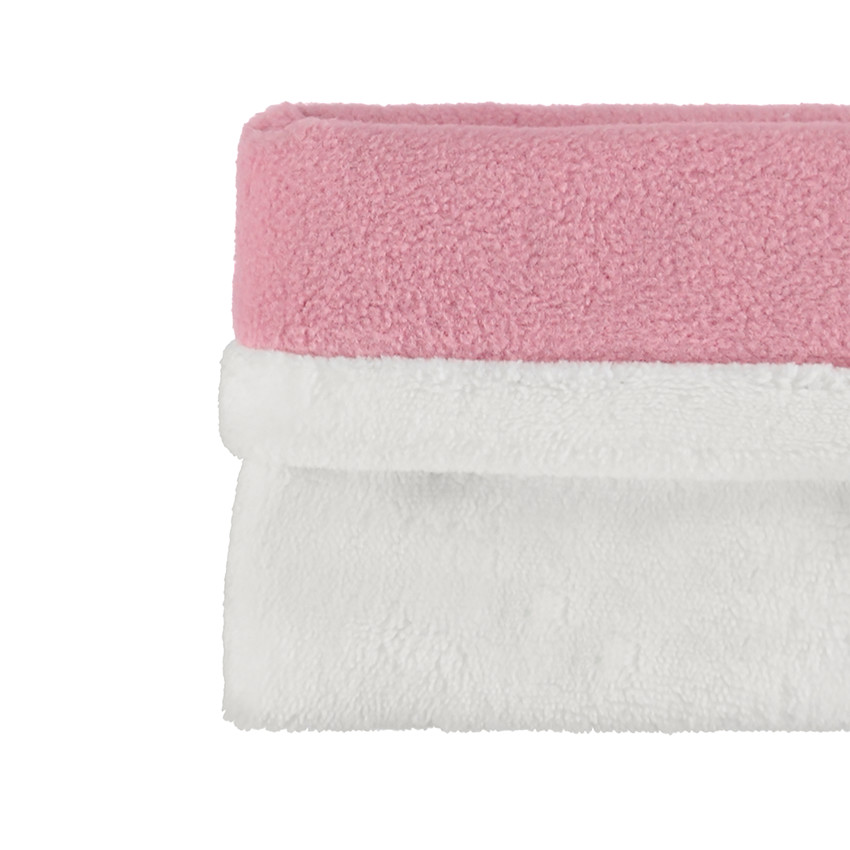 Ensemble bonnet avec oreilles de lapin en relief et écharpe en sherpa 