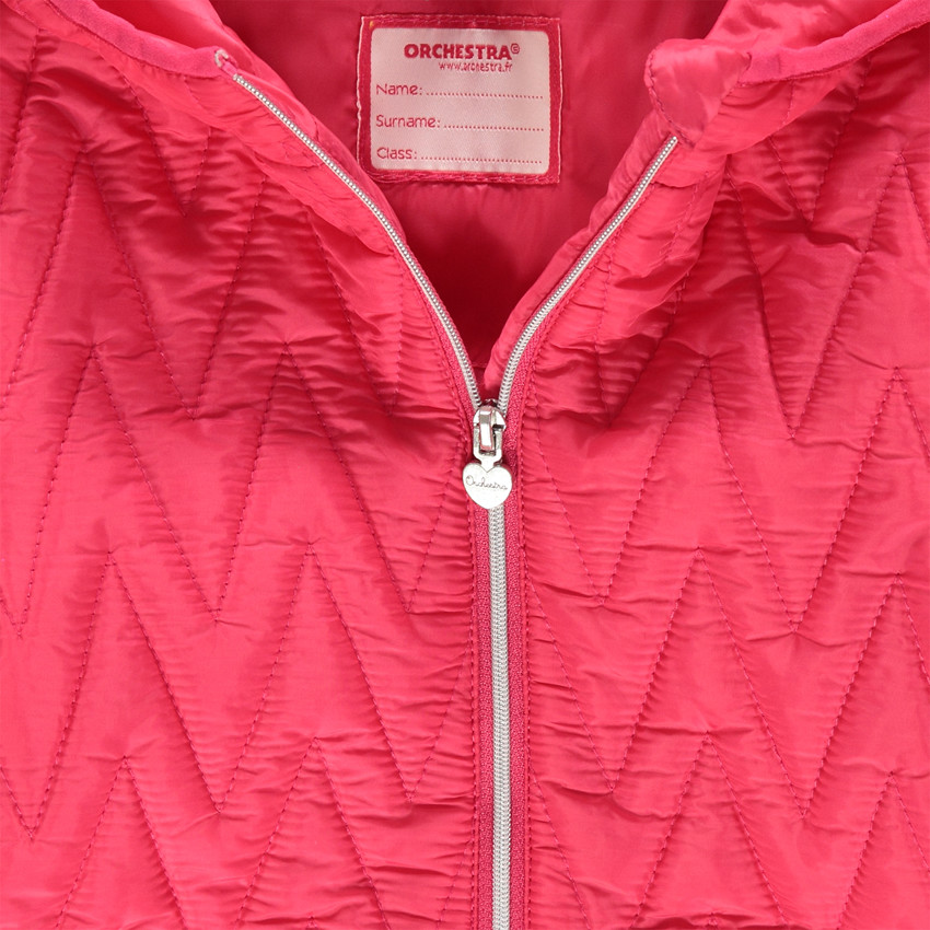 Doudoune fine à capuche 