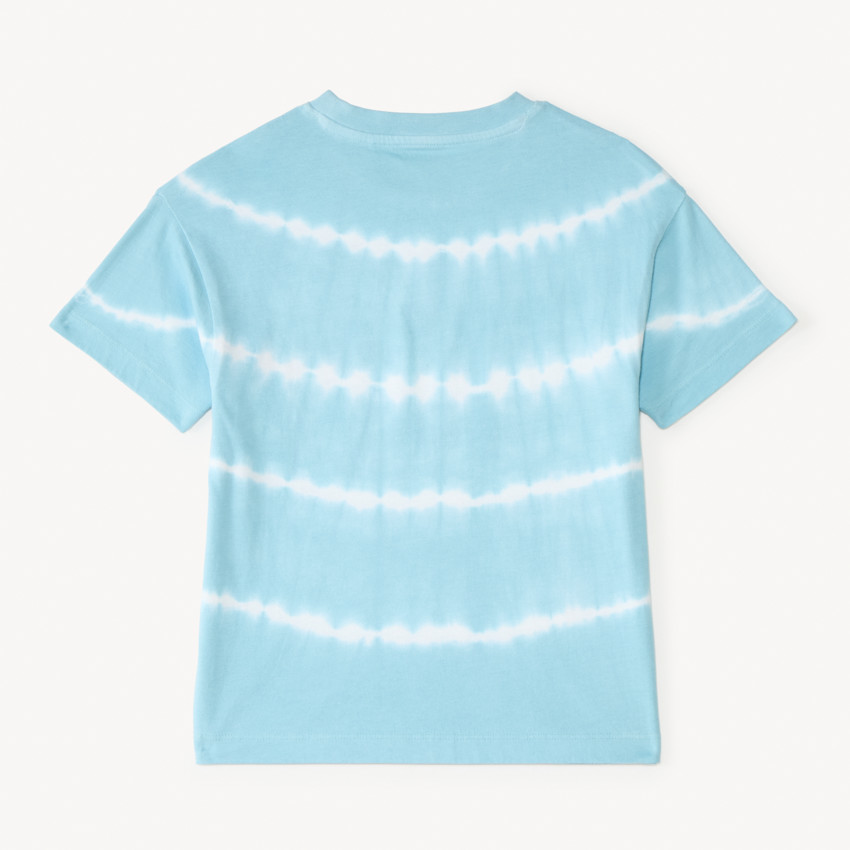 T-shirt manches courtes tie and dye print surf pour garçon 