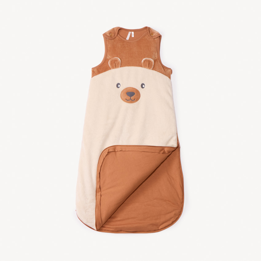 Gigoteuse en velours TOG 3 à manches amovibles Ourson pour bébé 