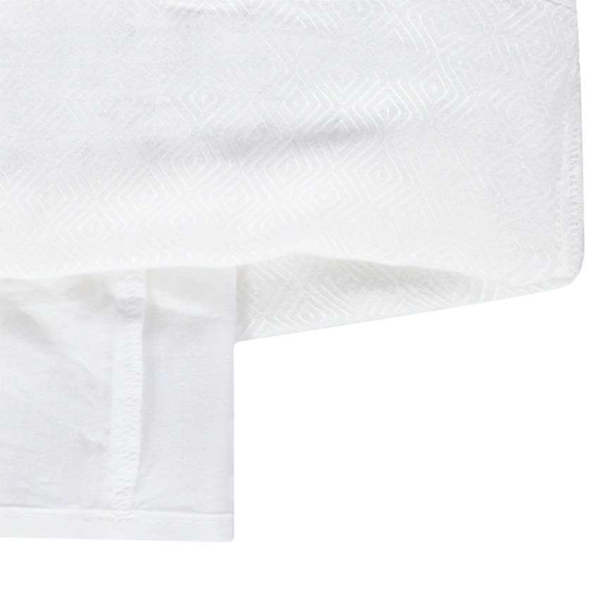 Junior - Robe en jacquard avec frise fantaisie 