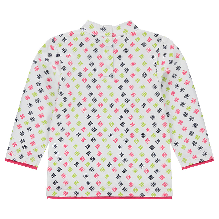 Sous-pull manches longues imprimé all-over 