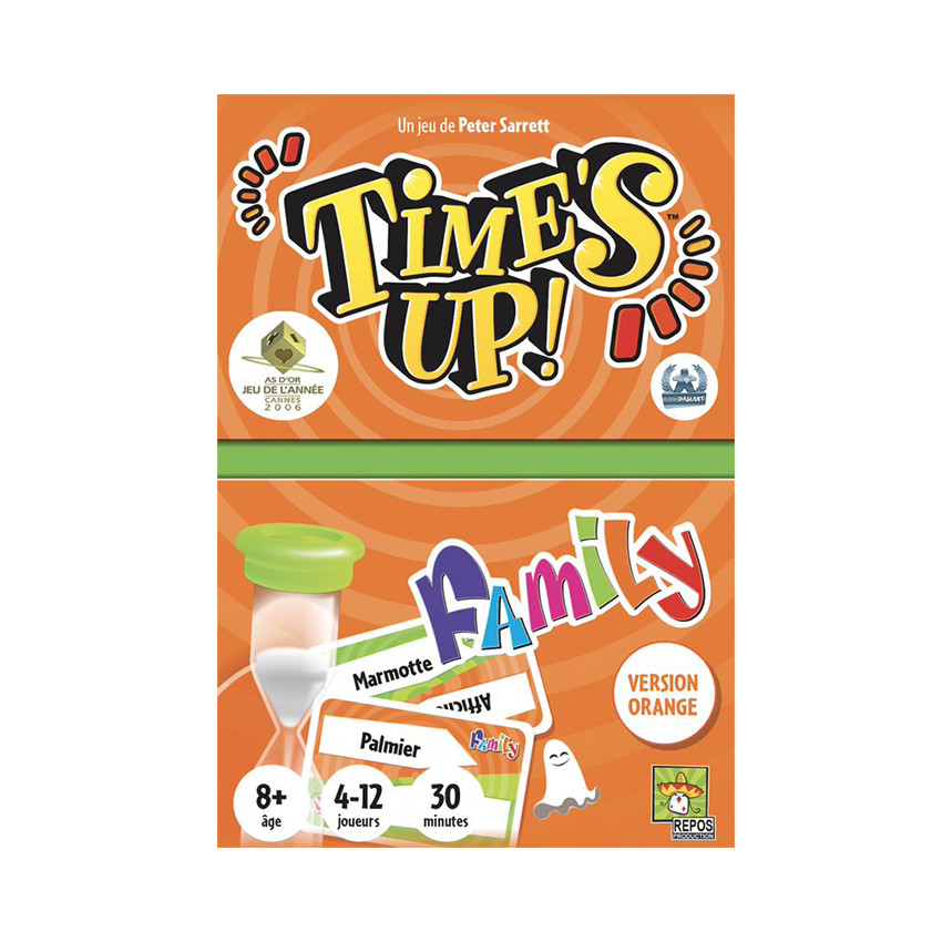 Jeux de Société - Time's Up Family Orange 