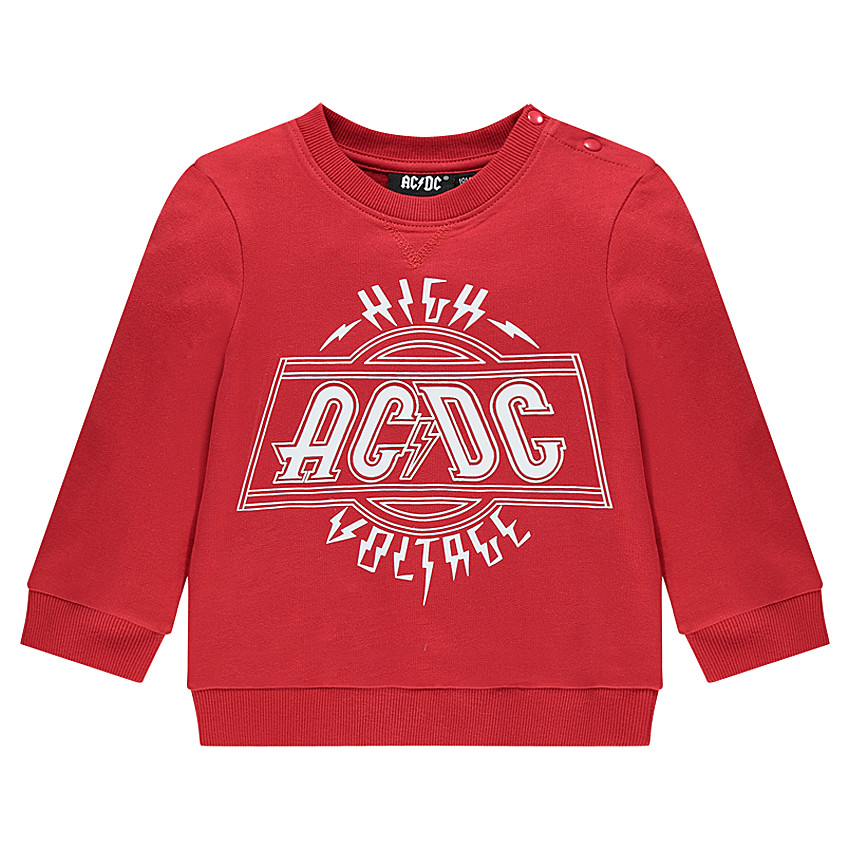 Sweat en molleton avec inscription printée ACDC® 
