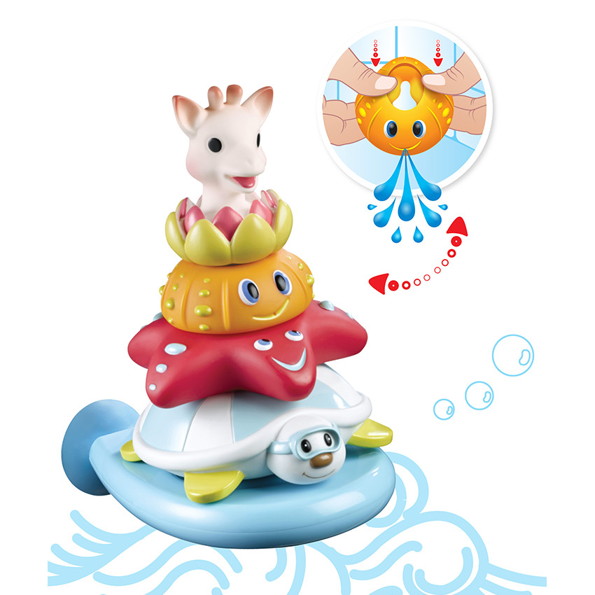 Jouet de bain - Splash & Surf Sophie la Girafe 