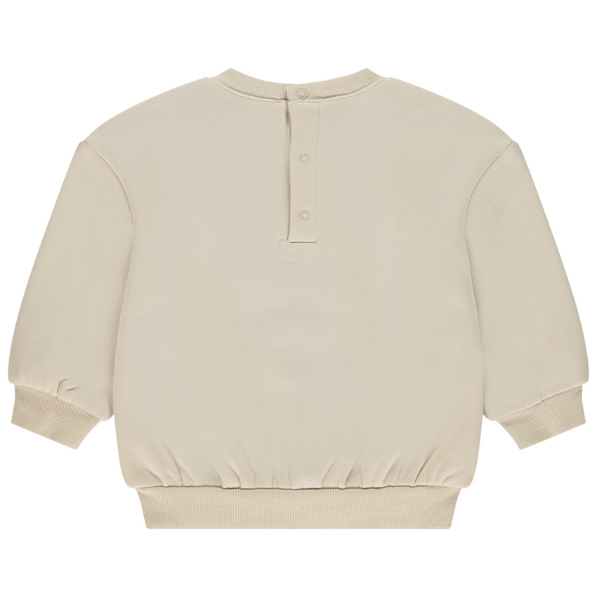 Sweat oversize à animal en bouclettes pour bébé garçon 