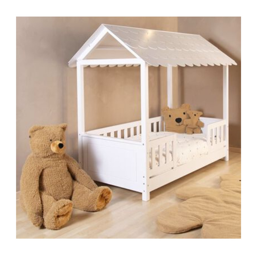 Peluche Ours assis 76cm - Brun 
