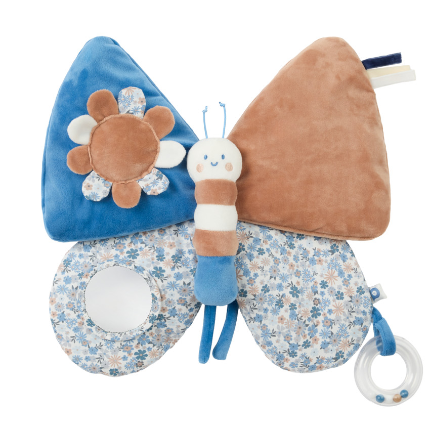 Peluche d'activités Papillon - Tiny Flowers