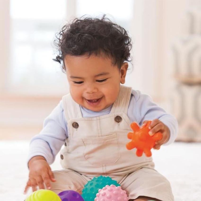 Set de 10 ballles sensorielles  