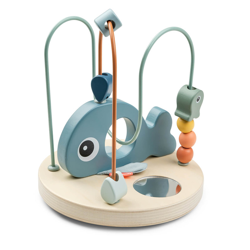 Labyrinthe à perles Wally Bleu 