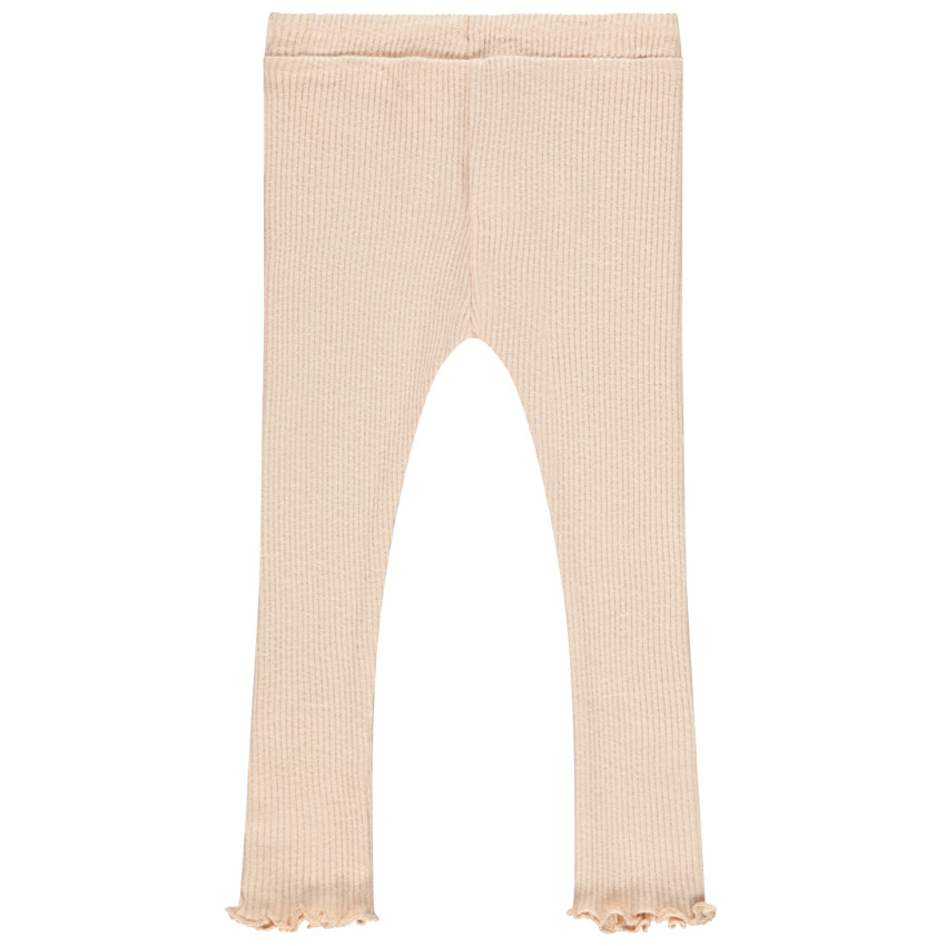 Legging en maille côtelée pour bébé fille 