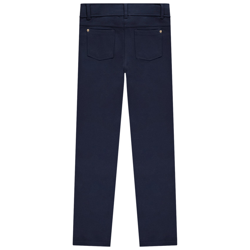 Pantalon skinny en milano esprit équitation pour fille 