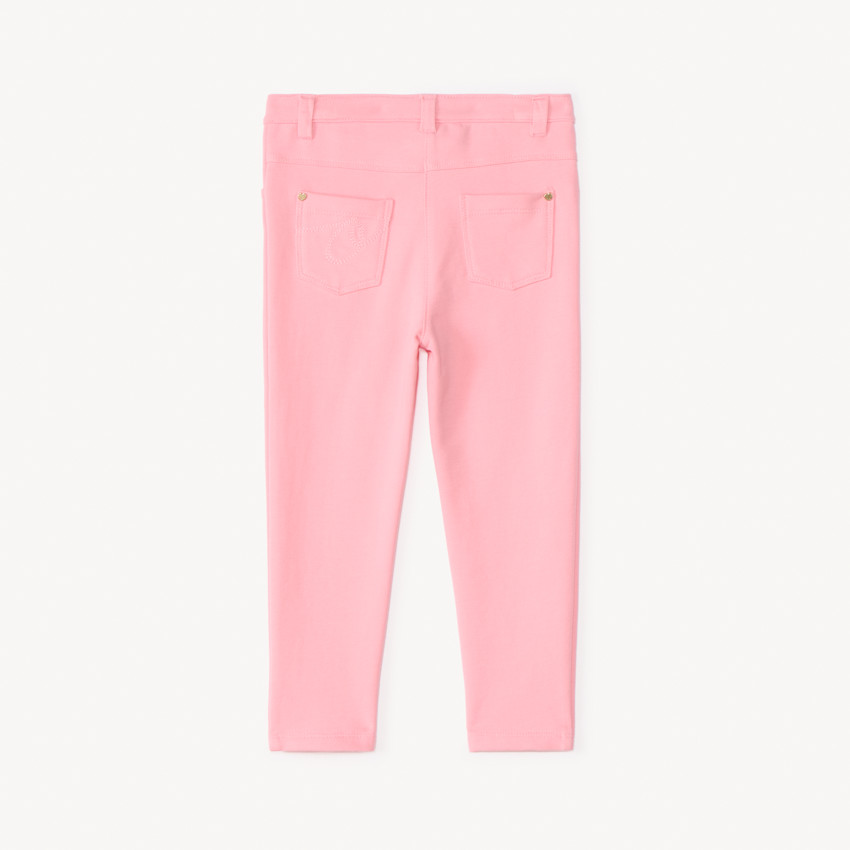 Pantalon en molleton uni pour bébé fille 