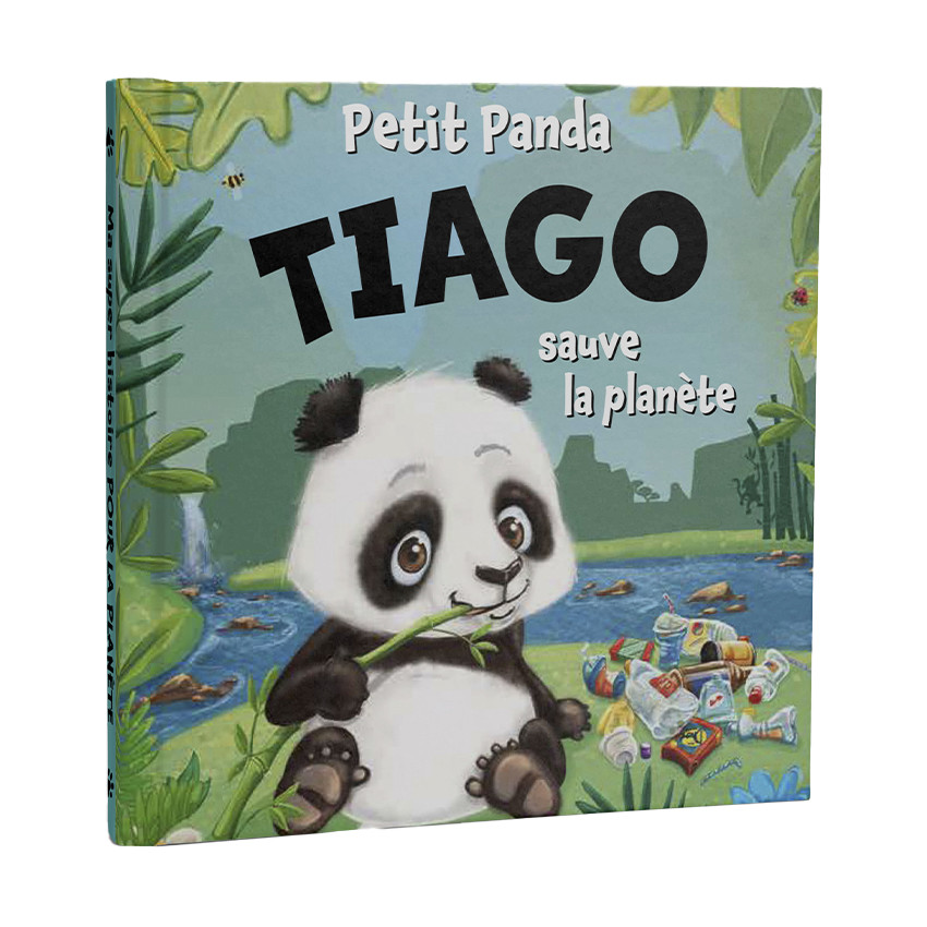 Livre Petit panda Tiago sauve la planète 