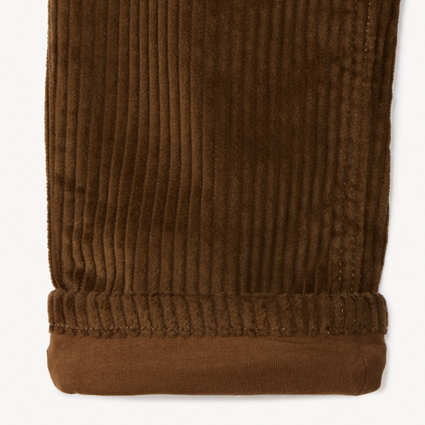 Pantalon en velours côtelé doublé pour garçon 