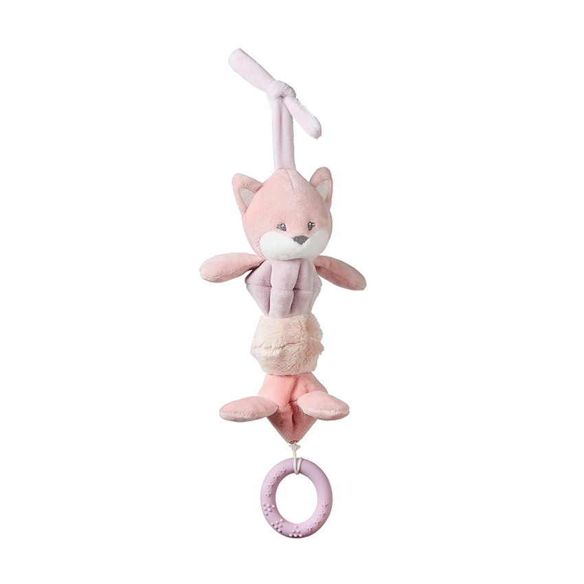 Peluche vibrante rétractable Alice le renard 