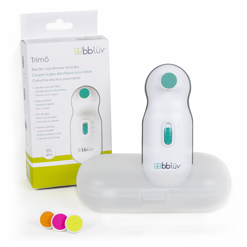 Lime à ongles électrique pour bébé Trimö - Blanc (Bblüv) - Image 6