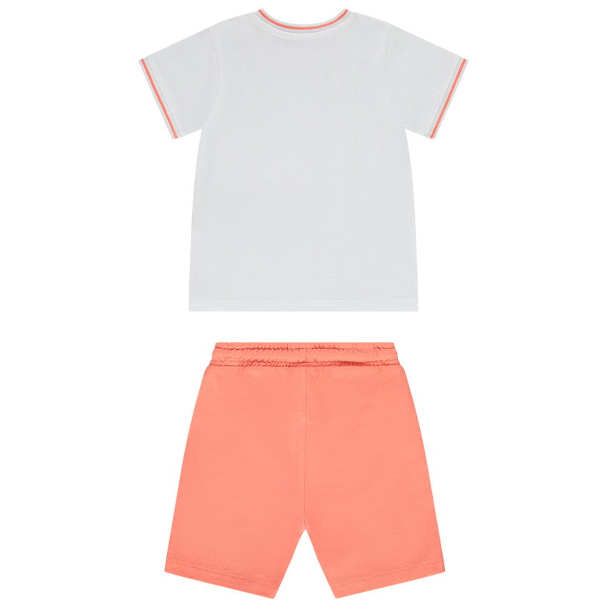 Ensemble 2 pièces en jersey print baleine pour bébé garçon 
