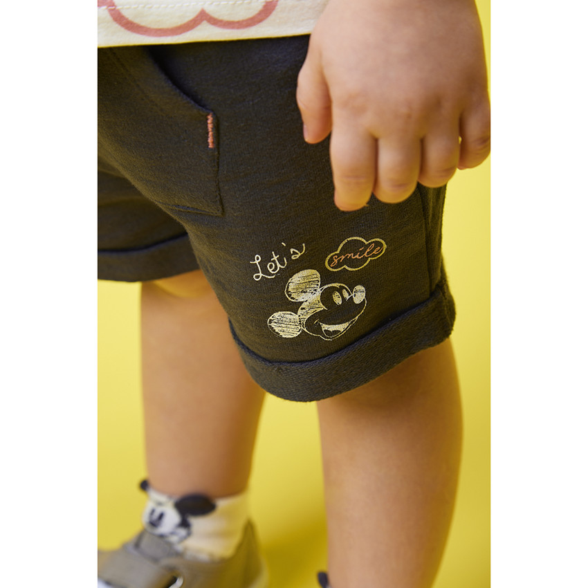 Ensemble court 2 pièces motif Mickey Disney pour bébé garçon 