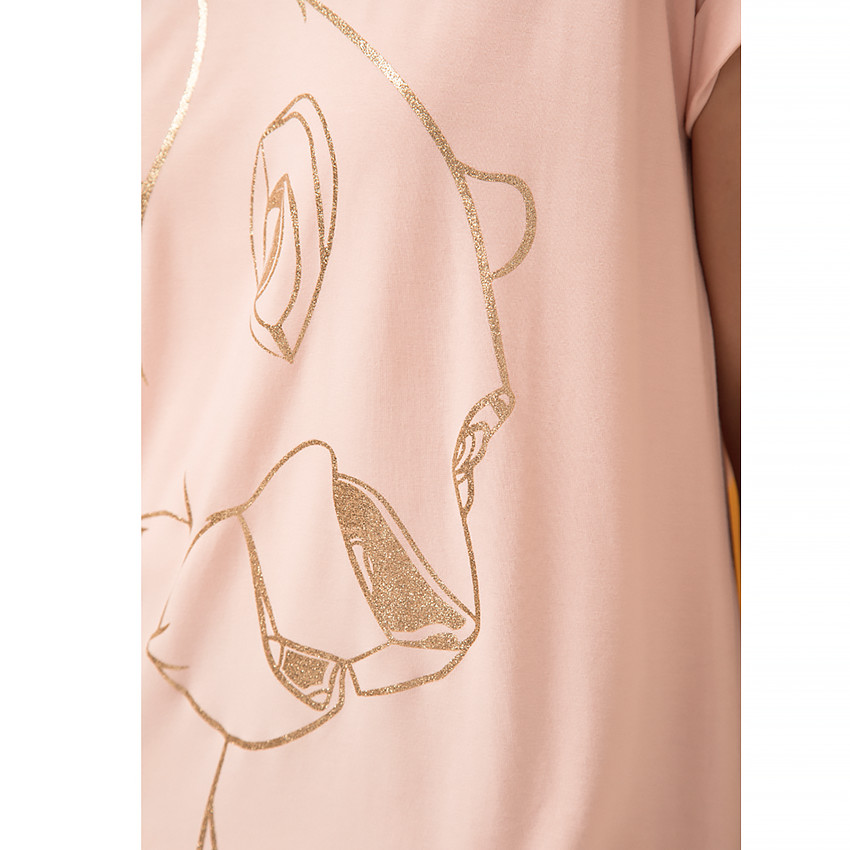 T-shirt de grossesse manches courtes print Nala Le Roi Lion Disney 
