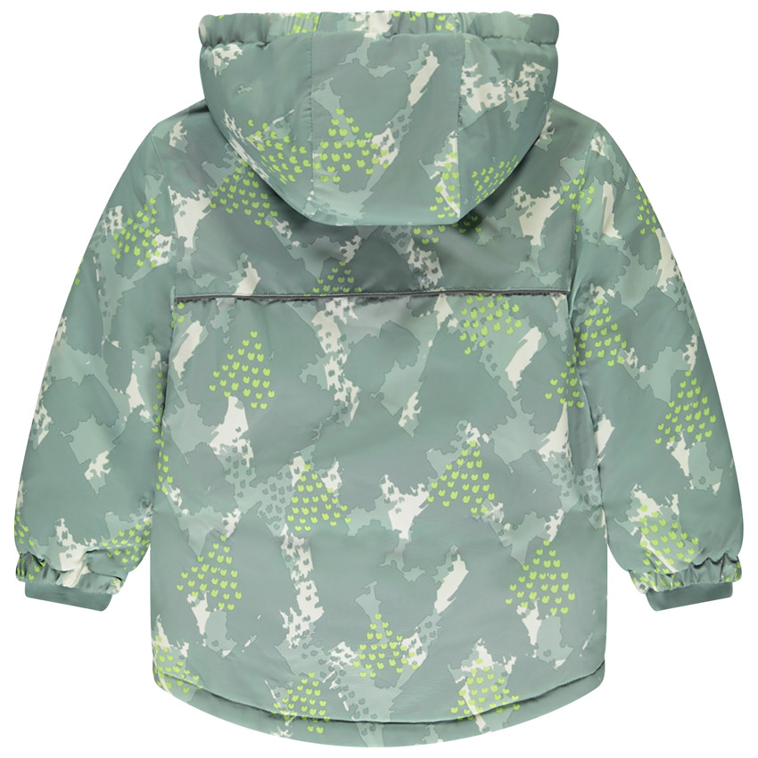 Blouson de ski doublé avec imprimé fantaisie pour garçon 