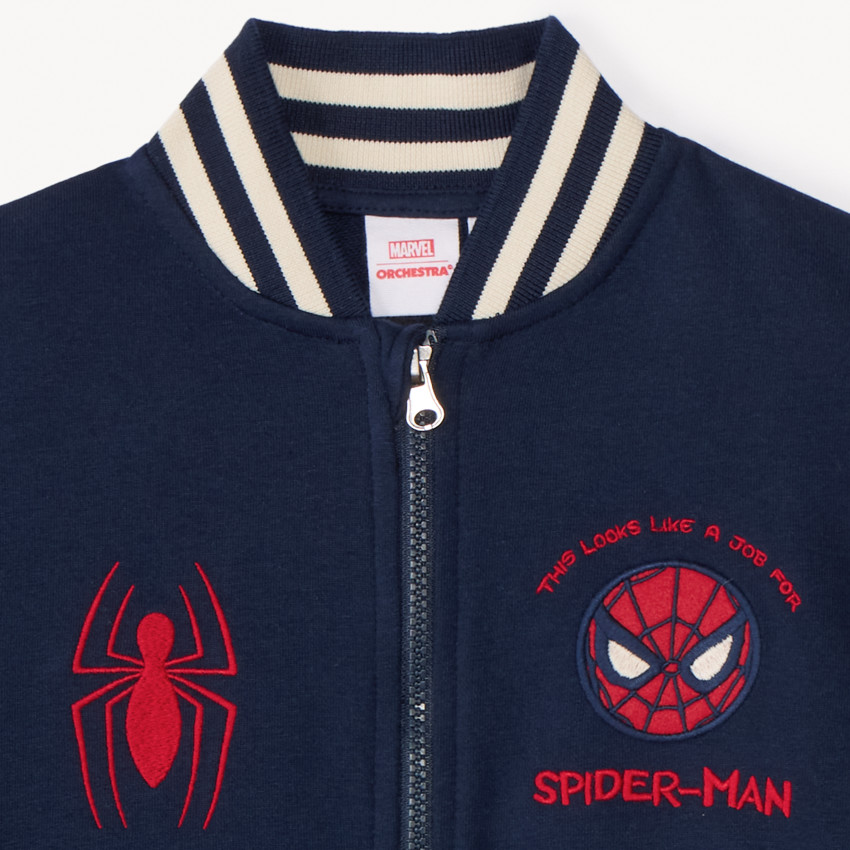 Veste teddy oversize Spider-Man Marvel pour garçon 