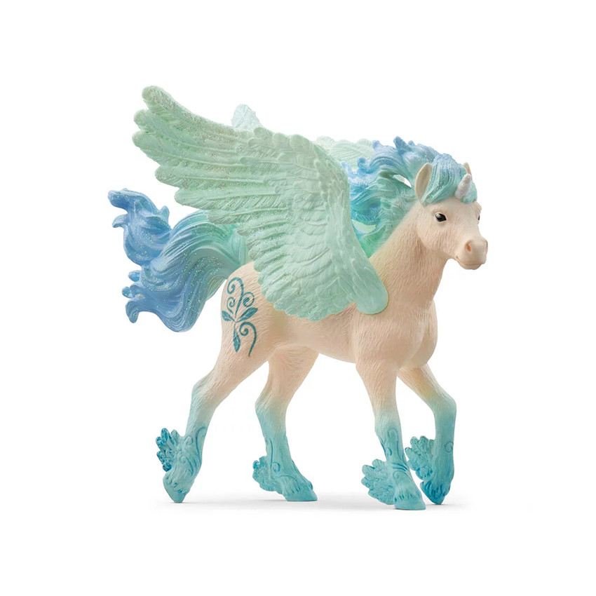Figurine licorne poulain tempête  