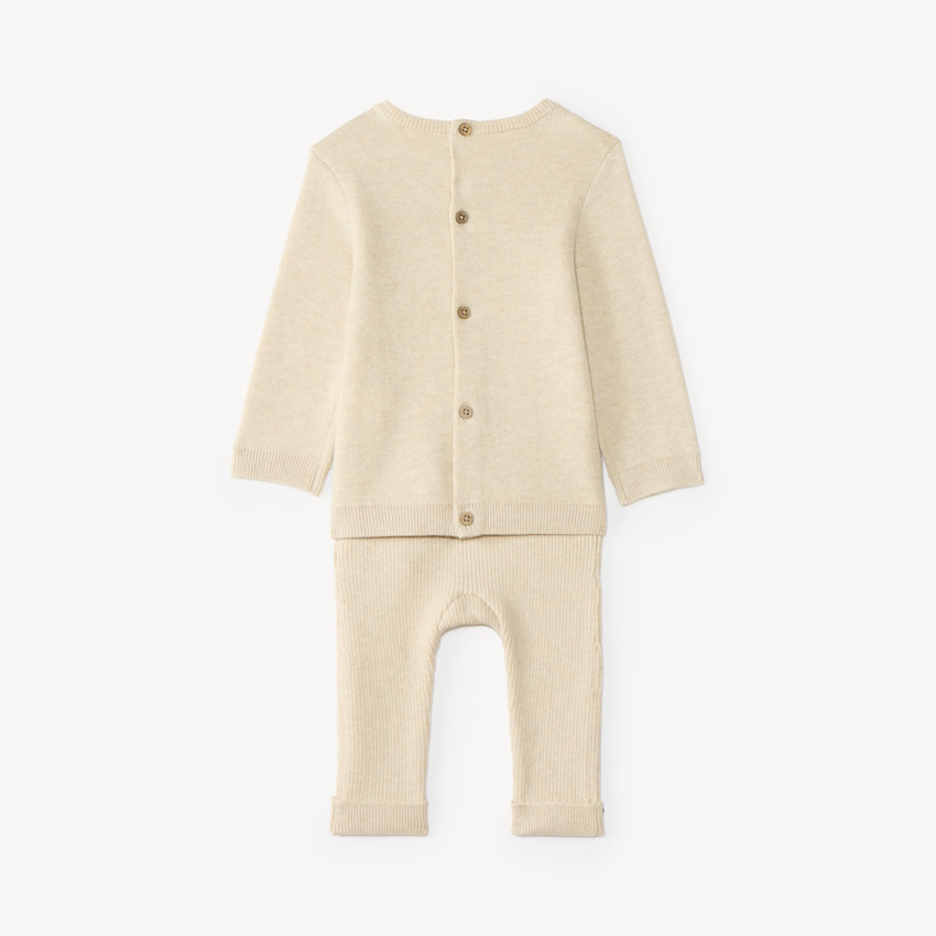 Ensemble 2 pièces bébé garçon en tricot Tic et Tac Disney 