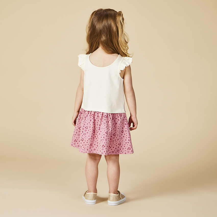 Robe effet 2 en 1 Nala Disney à sequins magiques pour fille 